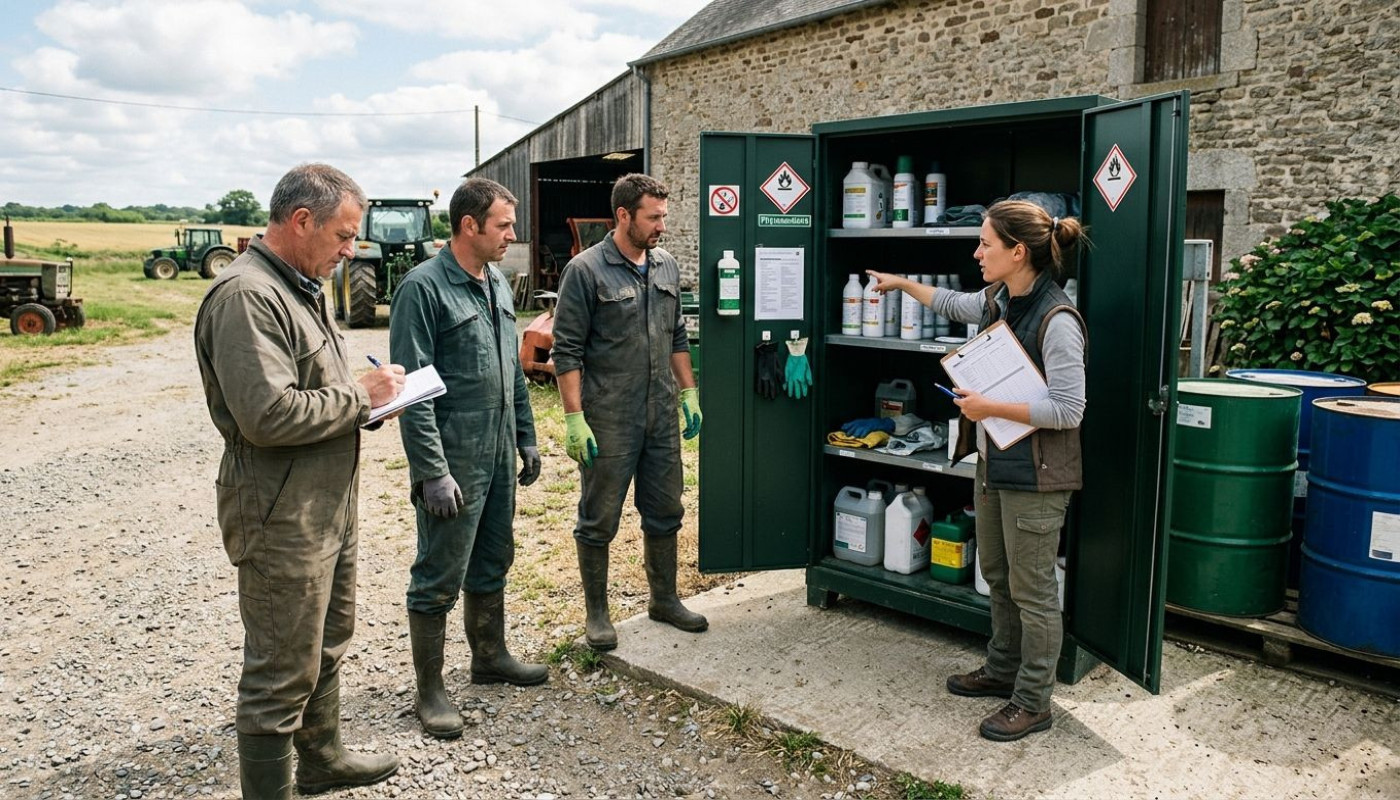 Armoire phytosanitaire : mesure essentielle dans la gestion collective des risques environnementaux