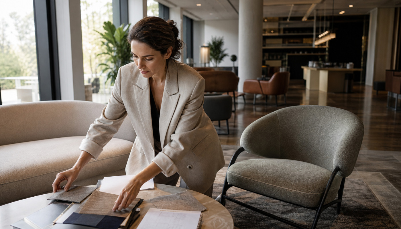 Repenser son lobbying déco avec le mobilier hotel, le nouveau pari des architectes d’intérieur